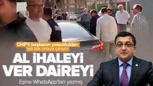 CHPli Çan Belediye Başkanı Bülent Öz temizlik ihalesine karşılık iki daire almış!.