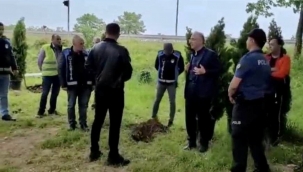 Kaymakam, CHP’li belediyenin fidan dikimini polis zoruyla engelledi
