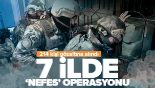 Nefes Operasyonu açıklaması: Kaçakçılara dev darbe! 214 Gözaltı...