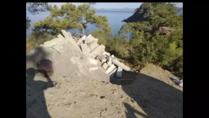 Ağaçları kesip kaçak iskele kurdular: Fethiye katliamı