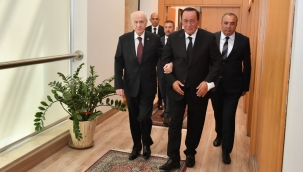 Alaatin Çakıcıdan Bahçeliye ziyaret: Genel af konusunun görüşüldüğü iddia edildi
