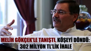 Melih Gökçek’le tanıştı, köşeyi döndü: 302 milyon TL’lik ihale