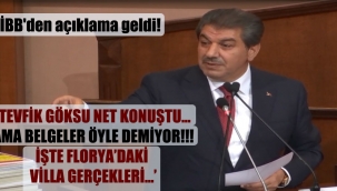 İBB’den açıklama geldi: Tevfik Göksu net konuştu, ama belgeler öyle demiyor!