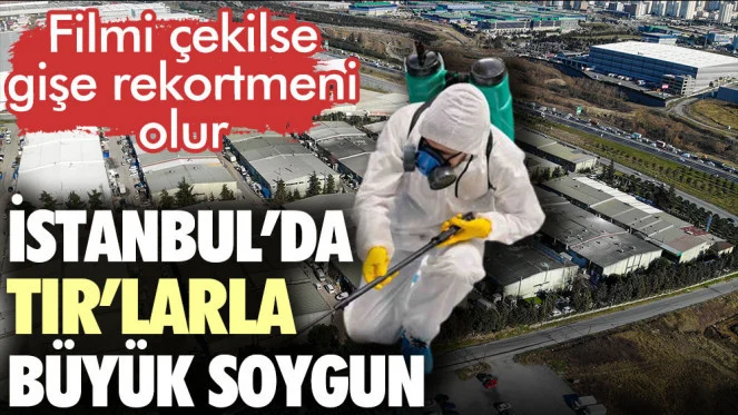 İstanbul’da film gibi soygun! La Casa de biber