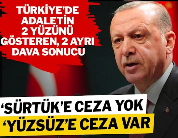 'Sürtük’e ceza yok 'Yüzsüz’e ceza var