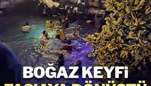 Beşiktaş Bebek’te Danış restoranın bulunduğu iskele çöktü
