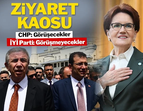 Ekrem İmamoğlu ve Mansur Yavaş’ın Meral Akşener’le görüşmesi kaosa dönüştü