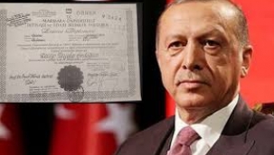 Erdoğan’ın diploma belgelerini Hürriyet yayınladı