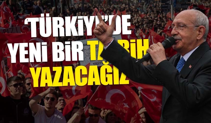 Millet İttifakı’nın Cumhurbaşkanı adayı Kılıçdaroğlu: İnanın karanlığa son vereceğiz