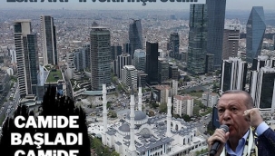 Erdoğan’dan seçime saatler kala cami açılışı…