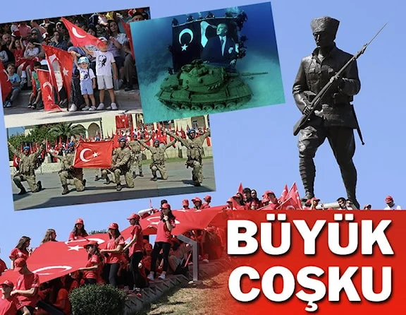 Büyük Zafer’in 101. yılında yurtta büyük coşku