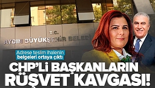 CHP’li başkanların rüşvet kavgası! Adrese teslim milyonluk ihale | Belgeler ortaya çıktı.