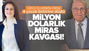 Miras kavgası kiremit devini birbirine düşürdü!