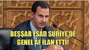 Esad’dan Suriye’den kaçanları da kapsayan genel af