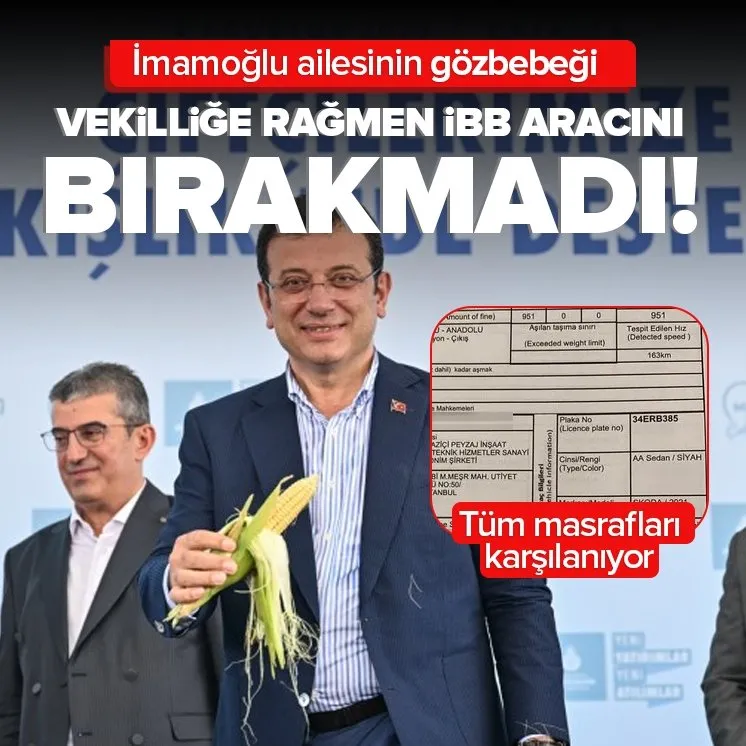 Makam aracı saltanatı! CHP Milletvekili Gökhan Günaydın İBB’nin aracını bırakmadı .
