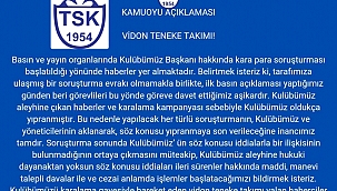 Tuzlaspor Başkanı Mehmet Berzan’dan açıklama