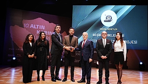 BEŞİKTAŞ BELEDİYESİ ALTIN KARINCA’DA ÖDÜLE LAYIK GÖRÜLDÜ