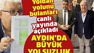 Aydın’da büyük yolsuzluk