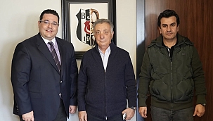 Başkan Onur Bozkurter, Ahmet Nur Çebi ve Orhan Çebi’yi Belediyede Ağırladı 